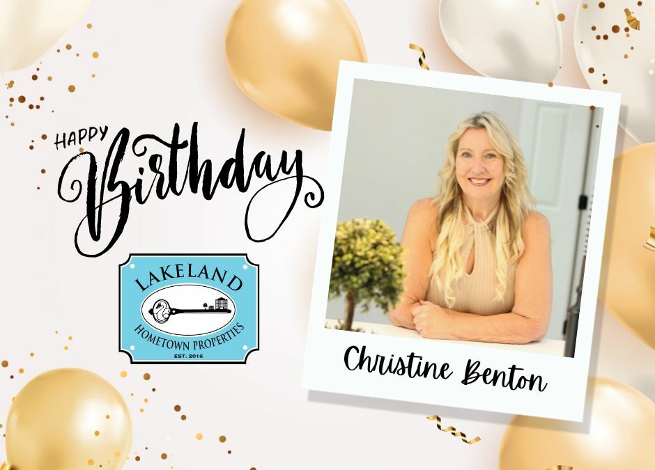 Happy Birthday Christine!